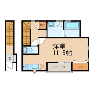 クラウンハイツ宮前Ⅱ【2階】の間取り
