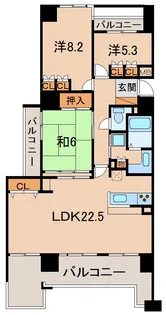 サーパス吹上第2【2階】の間取り