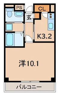 ロマンFBビル【3階】の間取り