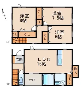 エリザベートの間取り