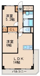 メゾンドール和歌山【8階】の間取り