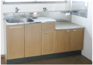 シティハイツ紀三井寺【1階】のキッチン