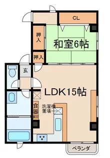 スネイク【3階】の間取り
