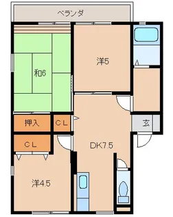 レトア ライラック【2階】の間取り
