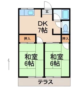 プロムナード【1階】の間取り