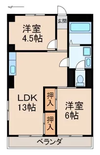 スエヨシビル黒田【3階】の間取り