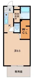 ロイヤルハイツ三石【1階】の間取り