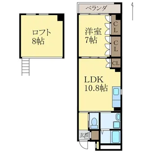 ヤマイチPLAZA吉田Ⅱ【3階】の間取り