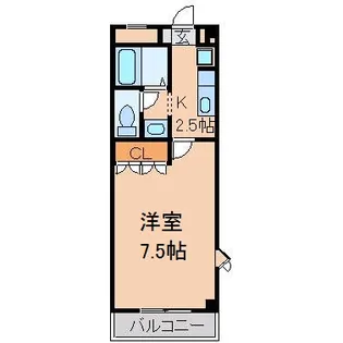 サンオーク【2階】の間取り
