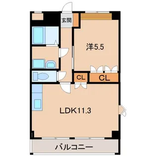 エルピスⅡ【2階】の間取り