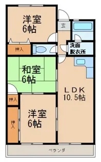 センチュリーパレス【1階】の間取り