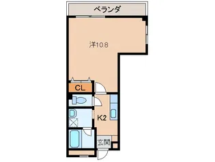 アパートメントM'S【3階】の間取り