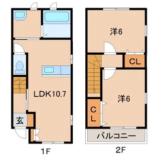 クラウンハイツ今福西の間取り