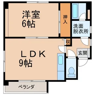 リブラ10番丁【3階】の間取り
