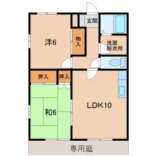 ハイムフューチャー【1階】の間取り