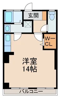 メゾンフェリス楠見中【2階】の間取り