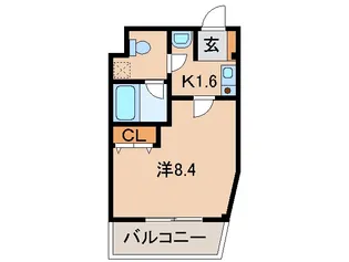 シャルマンF【2階】の間取り