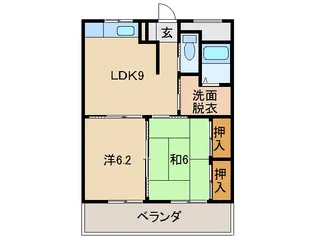 木もれ日館【2階】の間取り