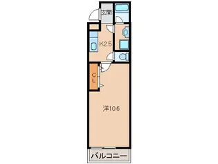 和歌山県和歌山市西小二里3丁目【アパート】の間取り