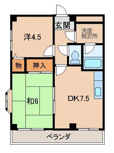 カオスマンション【2階】の間取り