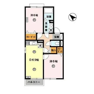 パインズコート【2階】の間取り