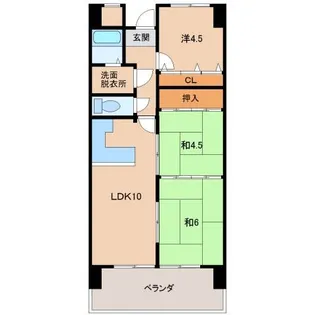 スカイヴィラ太田【7階】の間取り