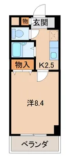 ウイング黒田【3階】の間取り