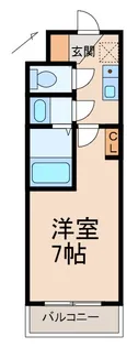 学生会館 Uni E'meal 和歌山大学前【2階】の間取り