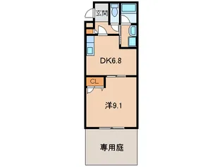 和歌山県和歌山市今福4丁目【アパート】の間取り