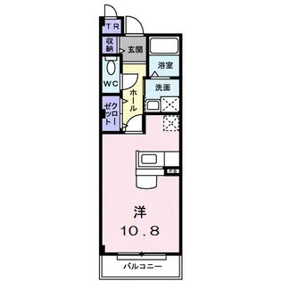和歌山県和歌山市狐島【マンション】の間取り