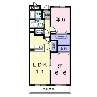 BrightHills H&K【3階】の間取り