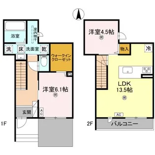 ソラーナ小松原の間取り