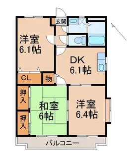 KOINOMOTOマンション【2階】の外観