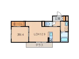 和歌山県和歌山市島崎町3丁目【マンション】の間取り