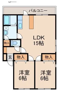 ALDILA【3階】の間取り