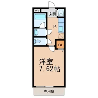 和歌山県和歌山市吉田【アパート】の間取り