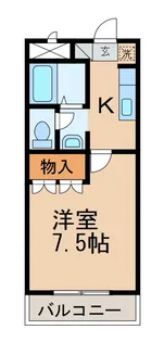 和歌山県和歌山市和歌浦西1丁目【アパート】の間取り