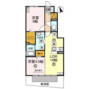 和歌山県和歌山市木ノ本【アパート】の間取り