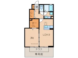 D-roomシルクマム【1階】の間取り