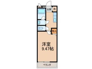 和歌山県和歌山市北新2丁目【アパート】の間取り