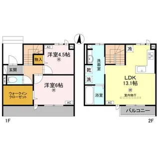 D-Luce納定の間取り