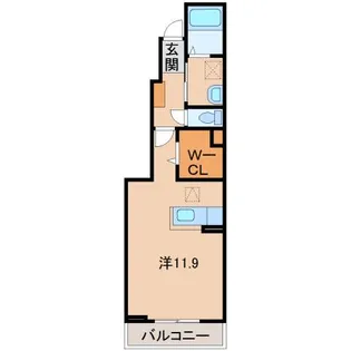 和歌山県和歌山市岩橋【アパート】の間取り