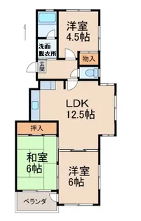 Solis 有家【5階】の間取り