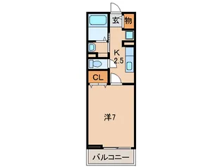 和歌山県紀の川市粉河【アパート】の間取り