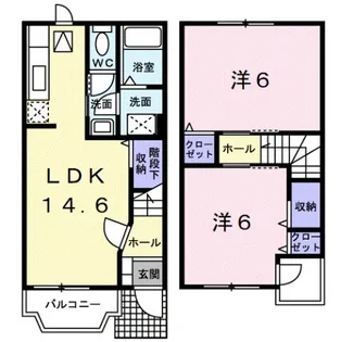 パミドーリⅡの間取り