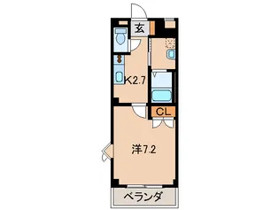 和歌山県和歌山市塩屋1丁目【アパート】の間取り
