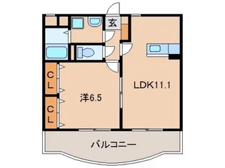 ユーミーSKⅡ【4階】の間取り