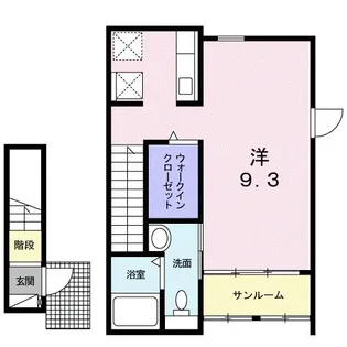 和歌山県和歌山市和歌浦東3丁目【アパート】の間取り