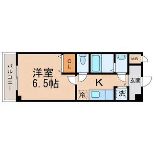 和歌山県和歌山市岡南ノ丁【マンション】の間取り