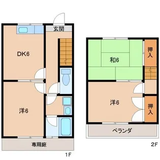ハイツ千旦の間取り